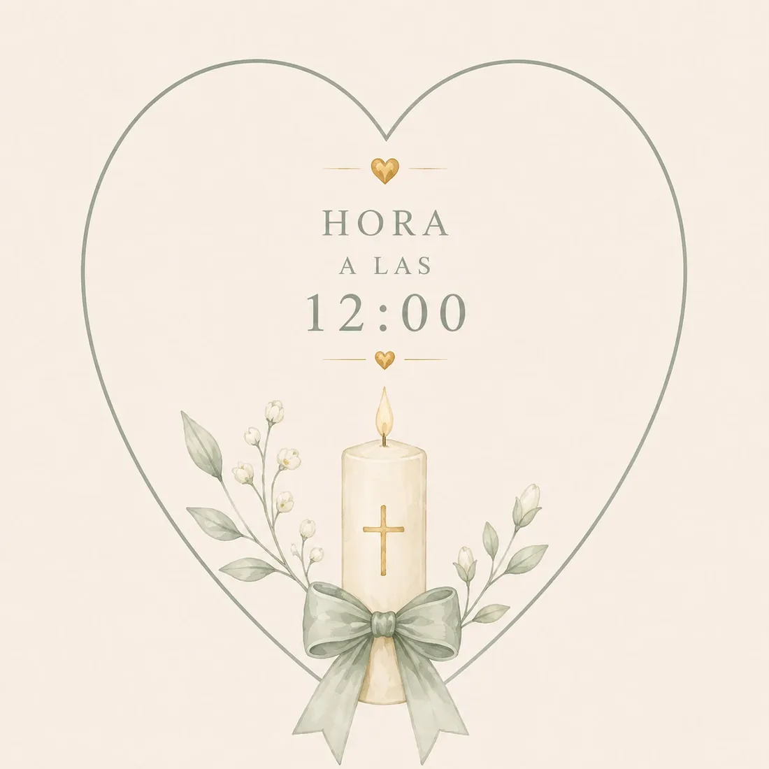 Hora: a las 12:00.