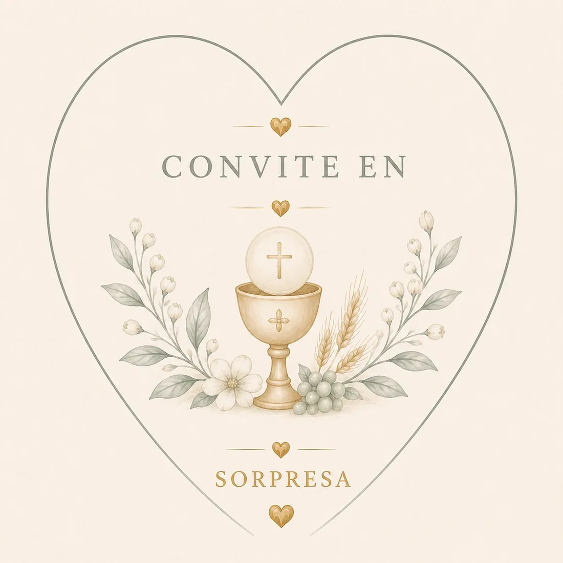 Convite en... sorpresa.